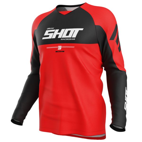 Maillot Cross SHOT Draw Private Red