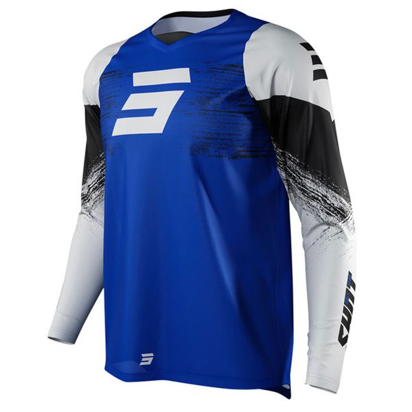 Maillot Cross SHOT Draw Burst Blue