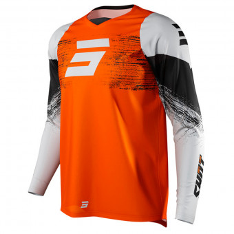 Maillot Cross SHOT Raw Burst Orange Maillot Cross SHOT Raw Burst Orange
