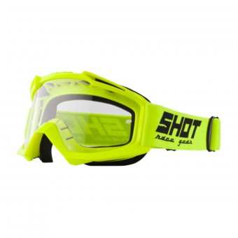 Masque Cross SHOT Assault Neon Yellow