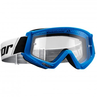 Masque Cross Thor Combat Blue White Masque Cross Thor Combat Blue White