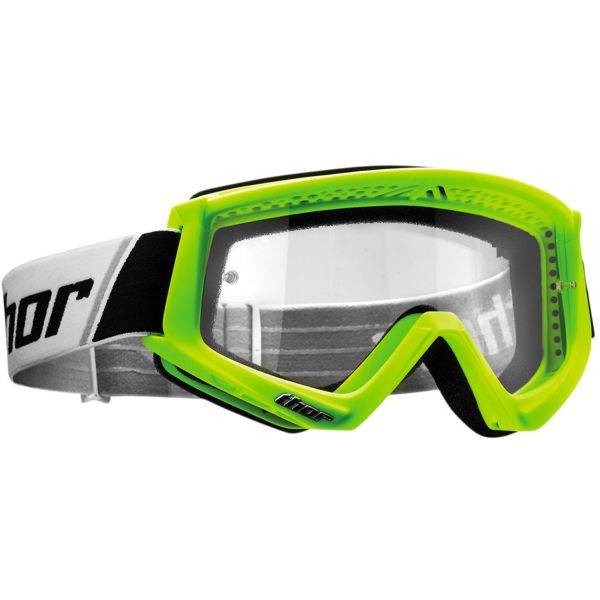 Masque Cross Thor Combat Green Fluo Black Masque Cross Thor Combat Green Fluo Black