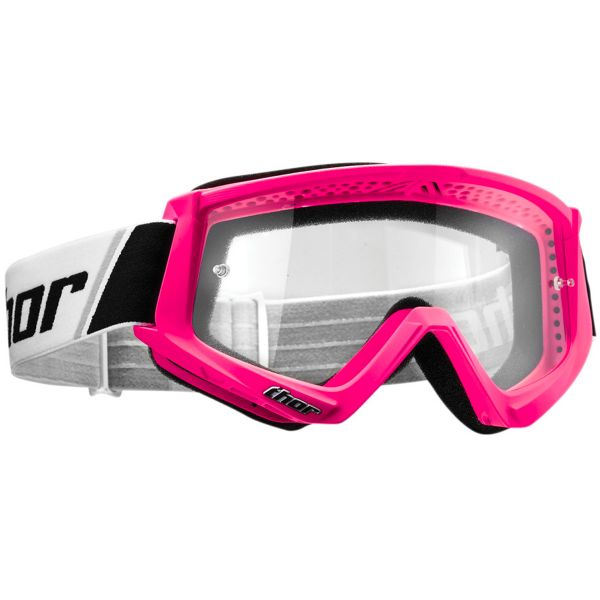 Masque Cross Thor Combat Pink Fluo Black