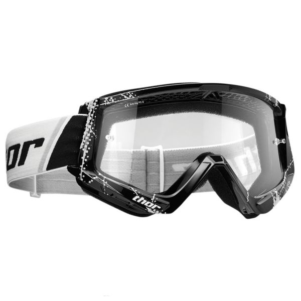 Masque Cross Thor Combat Web Black White Masque Cross Thor Combat Web Black White