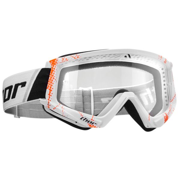 Masque Cross Thor Combat Web Orange White