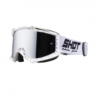 Masque Cross SHOT Iris Scratch White Iridium Gold Masque Cross SHOT Iris Scratch White Iridium Gold