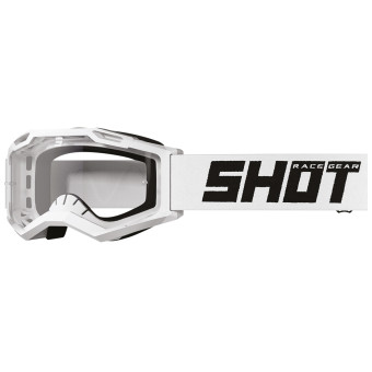 Masque Cross SHOT Rocket Kid 2.0 Solid White Glossy Masque Cross SHOT Rocket Kid 2.0 Solid White Glossy