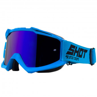Masque Cross SHOT Iris Blue Iridium Blue Masque Cross SHOT Iris Blue Iridium Blue