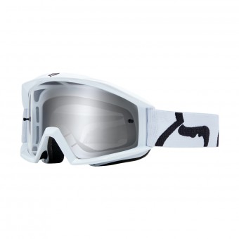 Masque Cross FOX Main Race Blanc Masque Cross FOX Main Race Blanc