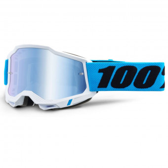Masque Cross Enduro pour lunettes de moto 100% STRATA Jr. Nation Lentille  transparente Vente en Ligne 