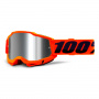 Masque Cross 100% Accuri 2 Orange - Iridium Argent