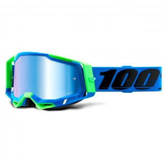 Masque Cross 100% Racecraft 2 Fremont - Iridium Bleu Masque Cross 100% Racecraft 2 Fremont - Iridium Bleu