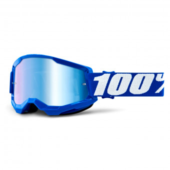 Masque motocross 100% Armega Oversized Iridium Bleu -12%