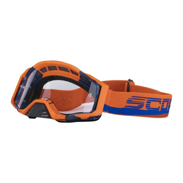 Masque Cross Scorpion Googles Orange Blue Masque Cross Scorpion Googles Orange Blue