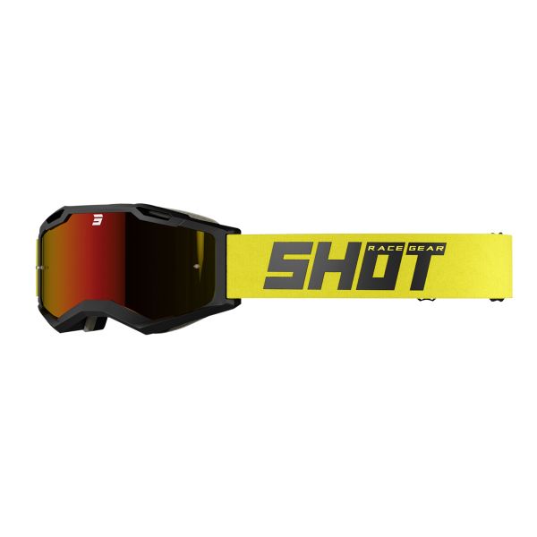 Masque Cross SHOT Iris 2.0 Yellow Matt
