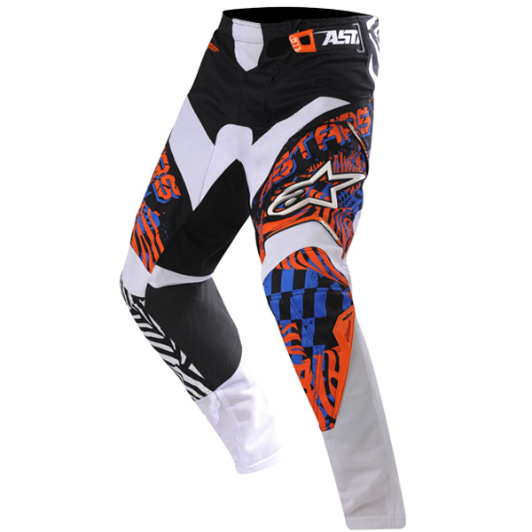 Pantalon Cross Alpinestars Charger Pants Orange Blue Black