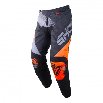 Pantalon Cross SHOT Devo Ultimate Noir Neon Orange Pant Enfant Pantalon Cross SHOT Devo Ultimate Noir Neon Orange Pant Enfant