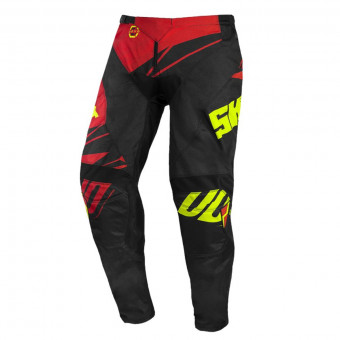 Pantalon Cross SHOT Devo Ventury Black Red Neon Yellow Pant Kid Pantalon Cross SHOT Devo Ventury Black Red Neon Yellow Pant Kid