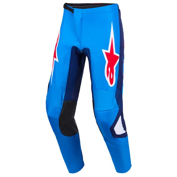 Pantalon Cross Alpinestars Fluid Grid Pants Blue Red