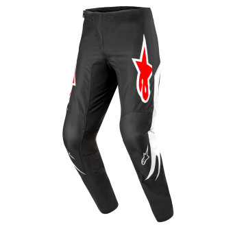 Pantalon Cross Alpinestars Fluid Lucent Black White Pant
