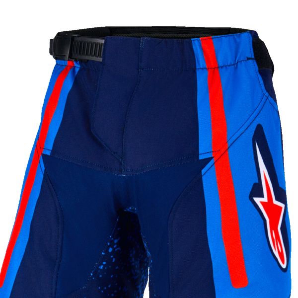 Alpinestars Kids Racer Nomur Pants Dark Navy Orange Ucla Blue
