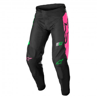 Pantalon Cross Alpinestars Racer Compass Black Green Neon Pink Fluo Pant Pantalon Cross Alpinestars Racer Compass Black Green Neon Pink Fluo Pant