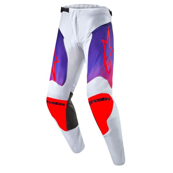 Pantalon Cross Alpinestars Racer Hoen Light Grey Hot Orange Black Pant