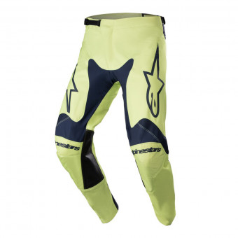 Pantalon Cross Alpinestars Racer Hoen Night Navy Fluorite Green Pant