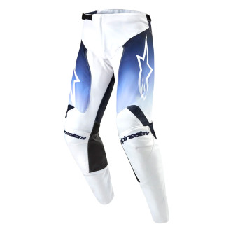 Pantalon Cross Alpinestars Racer Hoen White Dark Navy Light Blue Pant