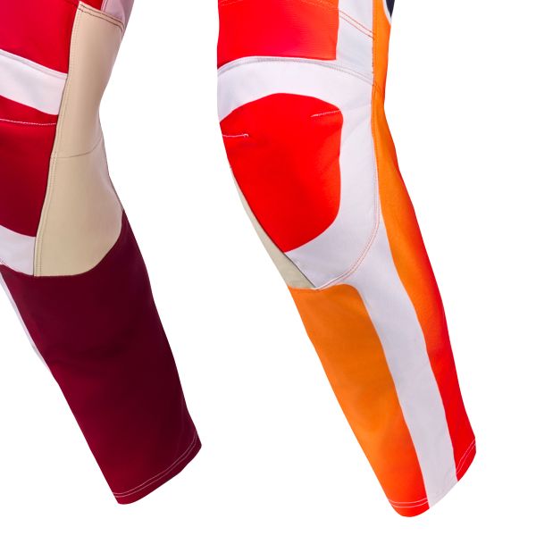 Alpinestars Racer Portl Pants Red Light Gray Dark Gray