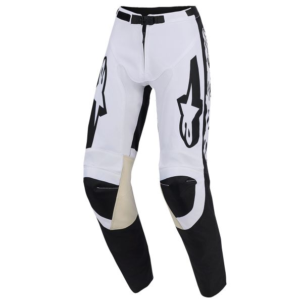 Pantalon Cross Alpinestars Racer Riway Pants White Black Pantalon Cross Alpinestars Racer Riway Pants White Black