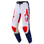 Pantalon Cross Alpinestars Racer Riway Pants White Blue Red