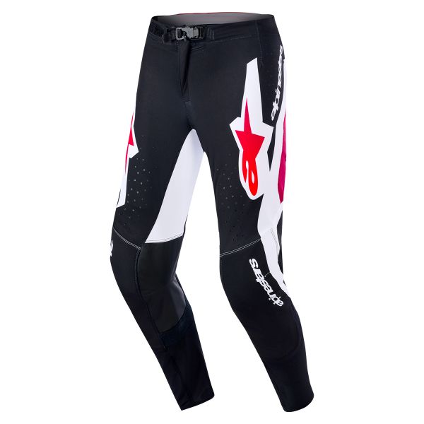 Pantalon Cross Alpinestars Supertech Pro Vista Pants Black Red White