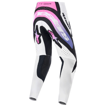Alpinestars Supertech Pro Vista Pants White Purple Black