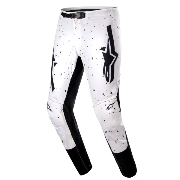 Pantalon Cross Alpinestars Supertech Spek White Black Pant