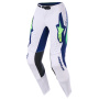 Pantalon Cross Alpinestars Supertech Vista Pants Light Gray Yellow Fluo Blue