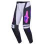Pantalon Cross Alpinestars Techstar Knif Pants Black Light Gray Purple