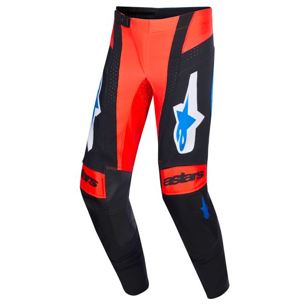 Pantalon Cross Alpinestars Techstar Knif Pants Orange Black Ucla Blue