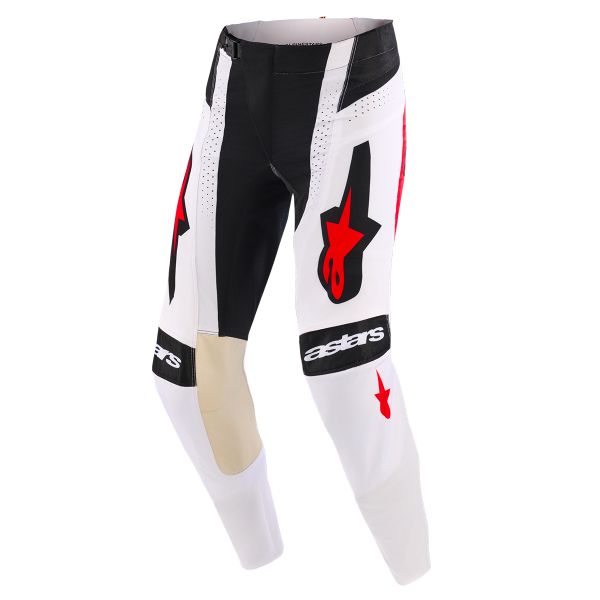 Pantalon Cross Alpinestars Techstar Nomur Pants Black White Red