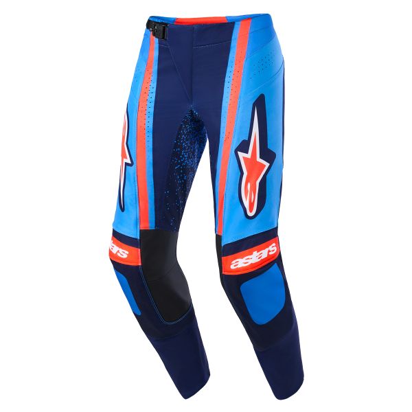 Pantalon Cross Alpinestars Techstar Nomur Pants Dark Navy Orange Ucla Blue
