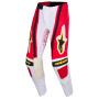 Pantalon Cross Alpinestars Techstar Nomur Pants Light Gray Red Black