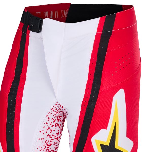 Alpinestars Techstar Nomur Pants Light Gray Red Black