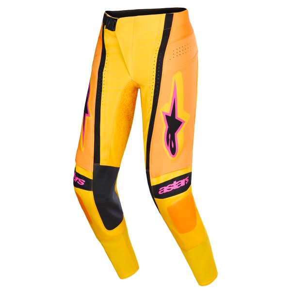 Pantalon Cross Alpinestars Techstar Nomur Pants Orange Yellow Pink