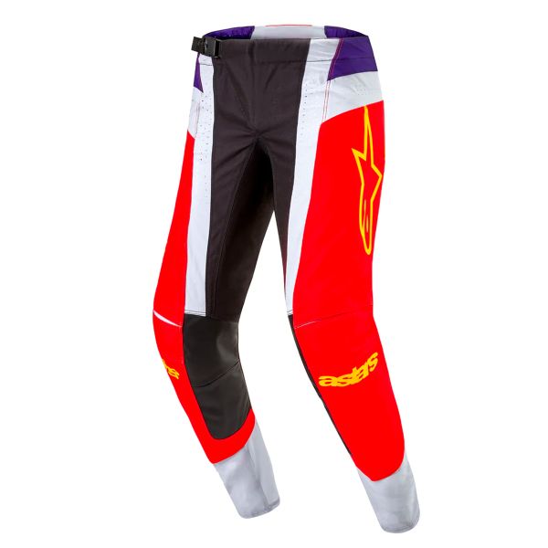 Pantalon Cross Alpinestars Techstar Ocuri Hot Orange Purple Black Pant