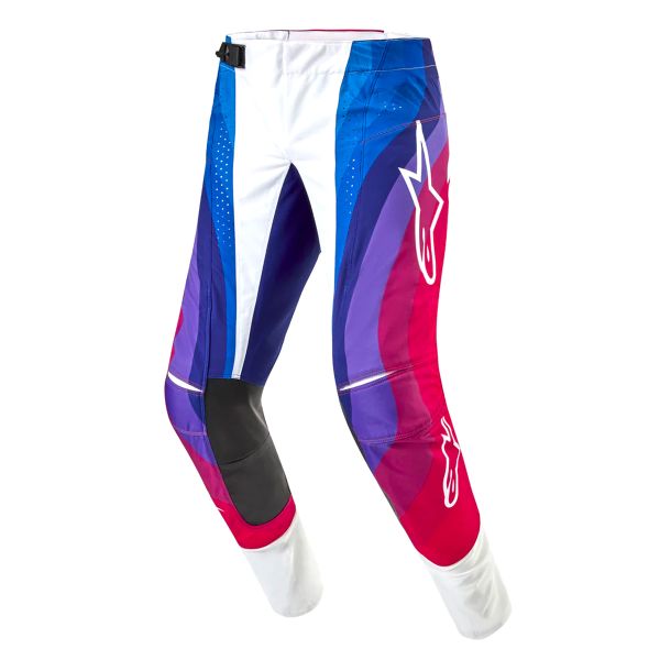 Pantalon Cross Alpinestars Techstar Pneuma Blue Mars Red White Pant