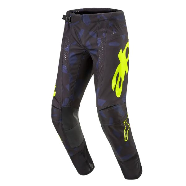 Pantalon Cross Alpinestars Techstar Rantera Black Navy Yellow Fluo Pant
