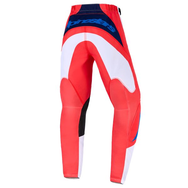 Alpinestars Youth Fluid Grid Pants Orange Ucla Blue