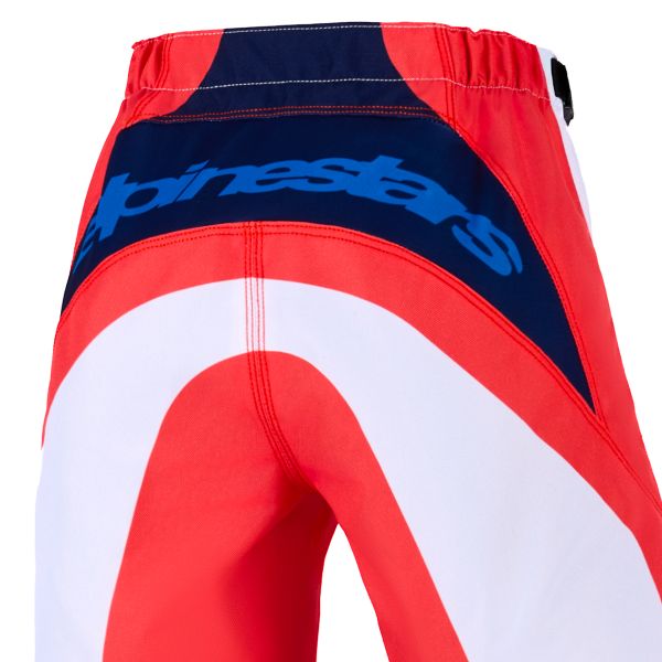 Alpinestars Youth Fluid Grid Pants Orange Ucla Blue