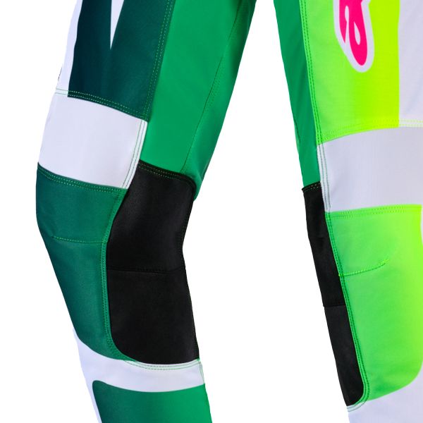 Alpinestars Youth Fluid Portl Pants Green White Black