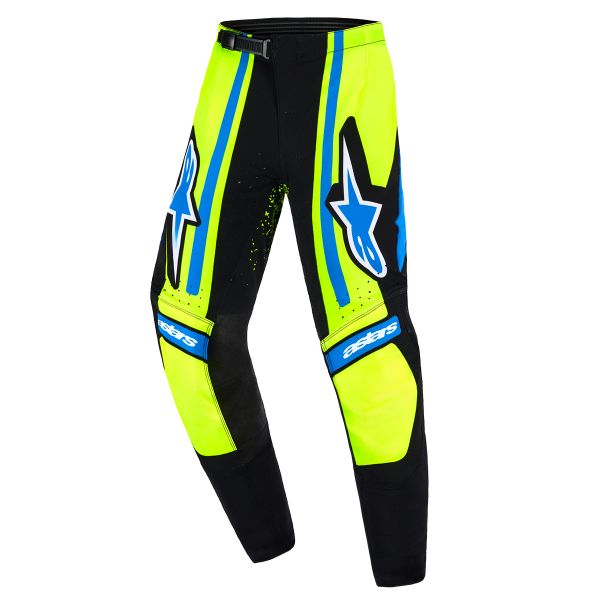 Pantalon Cross Alpinestars Youth Supertech Nomur Pants Dk Navy Yllw FL Ucla Blue
